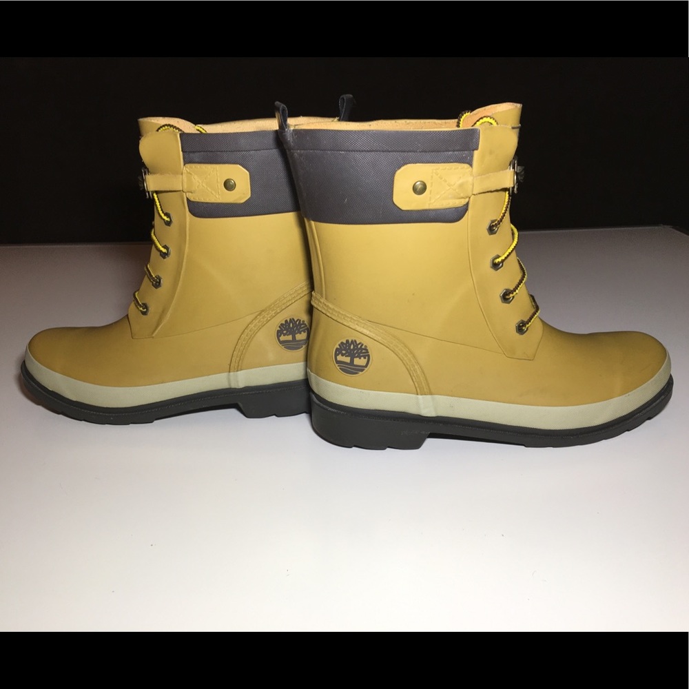 Timberland Rain Rubber Ankle Boots Women's SZ US 9